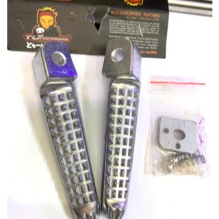 Gác chân nhôm Trusty cho tất cả các dòng xe Honda, Yamaha gắn trực tiếp