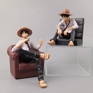 [MHĐ] Mô hình Figure Luffy Sitting - One Piece (có ghế )