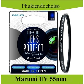 Filter Kính lọc Marumi Fit and Slim MC Lens protect UV 55mm