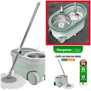 Chổi lau nhà 360 độ kangaroo kg9sm bảo hành 12 tháng