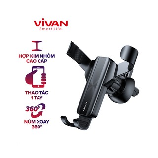 Giá Đỡ Điện Thoại Xe Ô Tô VIVAN CHS09 Phù Hợp Điện Thoại 4.0-6.5 inch Xoay 360 Độ