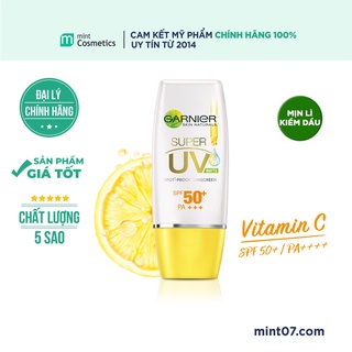Kem Chống Nắng Garnier Light Complete Super UV Matte SPF 50+
