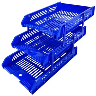 Kệ Trượt Nhựa 3 Tầng TTM - Xanh Dương