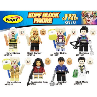 Minifigures Marvel DC Các Mẫu Nhân Vật Harley Quinn Mẫu Mới Siêu Đẹp KF6113