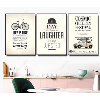 Combo 3 tranh canvas khung gỗ cao cấp - 30111