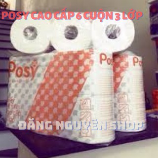 5 Túi Posy Cao Cấp 6 Cuộn,3 Lớp (Siêu Mềm Dai, Siêu Tiết Kiệm).