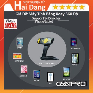 Giá Đỡ, Giá Đỡ Máy Tính Bảng Ipad Xoay 360 Remax RM - C16 Hàng chính hãng