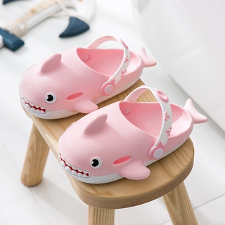 Dép Cá Mập Đang Yêu Dễ Thương Cho Nữ Nam Size Người Lớn Và Trẻ Em [H71] - Lucky Shoes VN