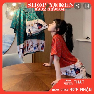 Bộ pijama Áo Cộc Quần Đùi Lính Sang chảnh Hàng Xịn