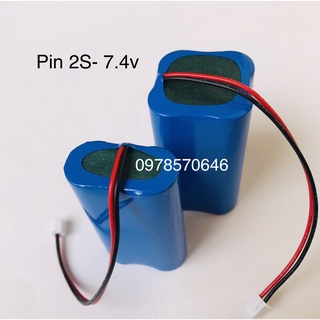 Khối pin 2S -7.4V (4000mAh) Dung Lượng Cao, Mới 100%