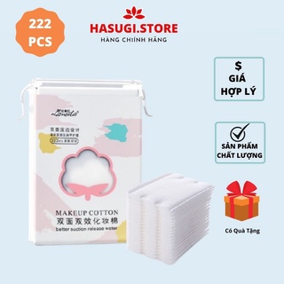 Bông Tẩy Trang Lameila, Bông tẩy trang 222 miếng, Cotton 3 Lớp Mềm Mịn