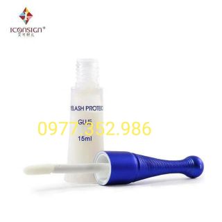 Keo bắt trục uốn silicon dùng cho uốn mi. Lọ keo bắt trục xanh trắng ....