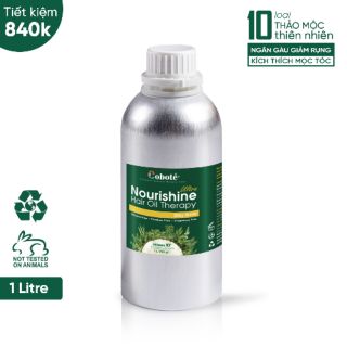 [Tặng Quà] Dầu Dưỡng Tóc 100% Chuẩn Thiên Nhiên - chai 1 lít