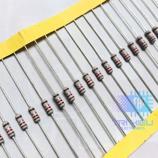 [Gói 20 con] Điện trở chân đồng 1/4W các giá trị