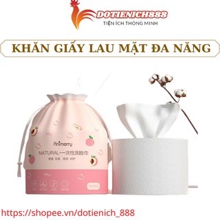 Khăn Mặt Khô Đa Năng dùng 1 lần Animerry, giấy lau khô đa năng tiện lợi, dễ sử dụng