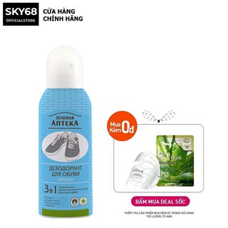 Xịt khử mùi giày "Zelenaya Apteka" Effective 150ml - Xanh tươi mát