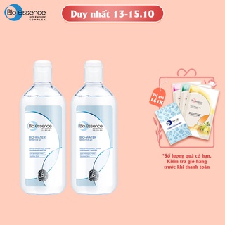 Combo 2 Nước tẩy trang ẩm mượt Bio-Essence Bio-Water 100ml/chai