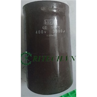 Tụ điện lọc nguồn nhật 3000UF 400V kích thước 109*64mm