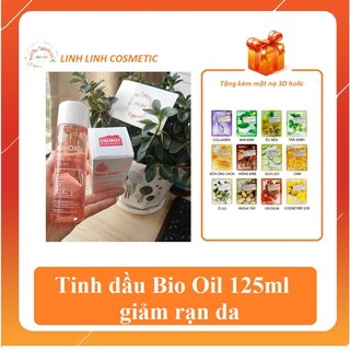 [Tem chemist - Tặng kèm mặt nạ] Dầu dưỡng Bio Oil giảm rạn da và làm mờ sẹo