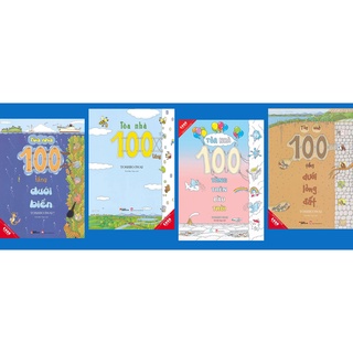 Sách Combo Tòa nhà 100 tầng 4 cuốn dành cho trẻ từ 3 - 8 tuổi