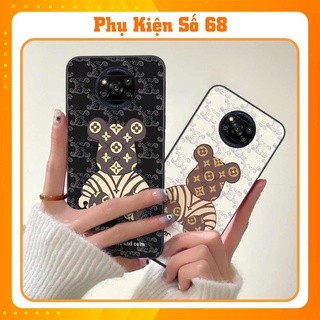 Ốp lưng điện thoại Xiaomi Poco X3 / Poco X3 Pro elegant, gấu be@rbrick cao cấp, vỏ ốp rẻ đẹp