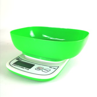 Cân Điện Tử Mini Nhà Bếp QZ 158 5kg/0.5gr Tặng Kèm Pin Và Khay ( Bảo Hành 1năm )