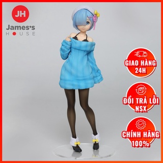 Mô Hình Figure Chính Hãng Anime Re:Zero Bắt Đầu Ở Một Thế Giới Khác, REM - Precious Figure - Knit Dress ver., Taito