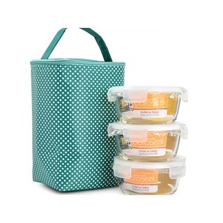Combo 3 hộp thủy tinh 400ml