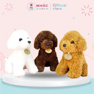 Thú bông chó Poodle lông chỉ - NHÓC