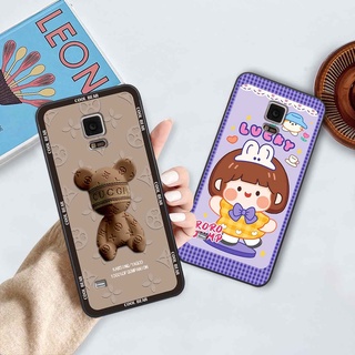 Ốp Samsung Note 4 / Note 5 bear brick, gấu đáng yêu, dễ thương
