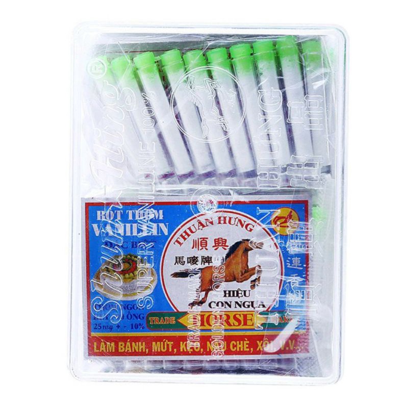 10 ống bột thơm (vani) Thuận Hưng