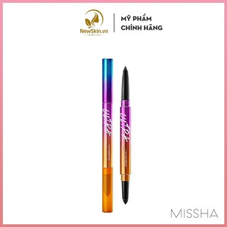 Chì kẻ mắt không trôi Missha Ultra powerproof pencil liner (BLACK)
