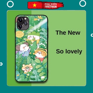 Ốp lưng iphone 6, 7, 8 Plus, X, XS, XR, XSMAX, 11, 11PRO, 11 PROMAX, 12, 13 PROMAX vườn quốc gia màu xanh da trời BẰNG K