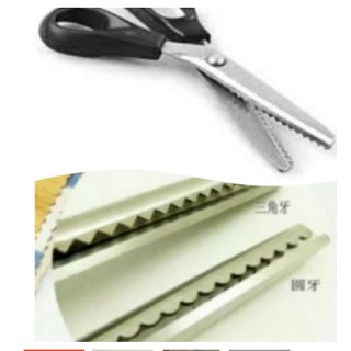 Kéo viền cắt răng cưa , đường riềm