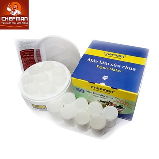 Máy làm sữa chua Chefman 8 cốc nhựa CM-302