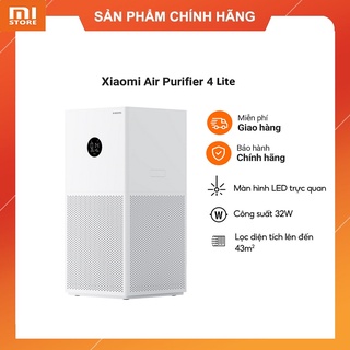 Máy lọc không khí Xiaomi Mi Air Purifier 4 Lite - Bản quốc tế chính hãng bảo hành 12 tháng