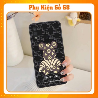 Ốp lưng điện thoại Xiaomi Redmi 7 elegant, gấu be@rbrick cao cấp, vỏ ốp rẻ đẹp