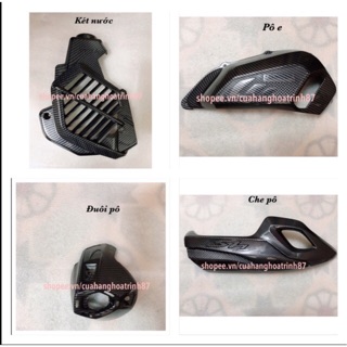 ỐP TRANG TRÍ XE SH 2017-2019 CARBON