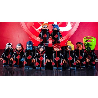Lego Akatsuki bộ full nhân vật mini figure Naruto hàng đẹp