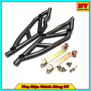 Ốp Sườn Winner X Kiểu Dáng Ducati Kèm Pát Màu Cacbon