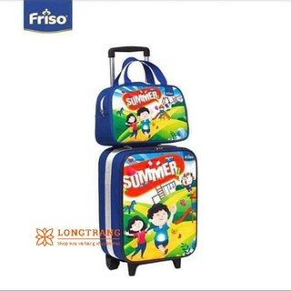Combo Vali kéo kèm túi du lịch cho bé