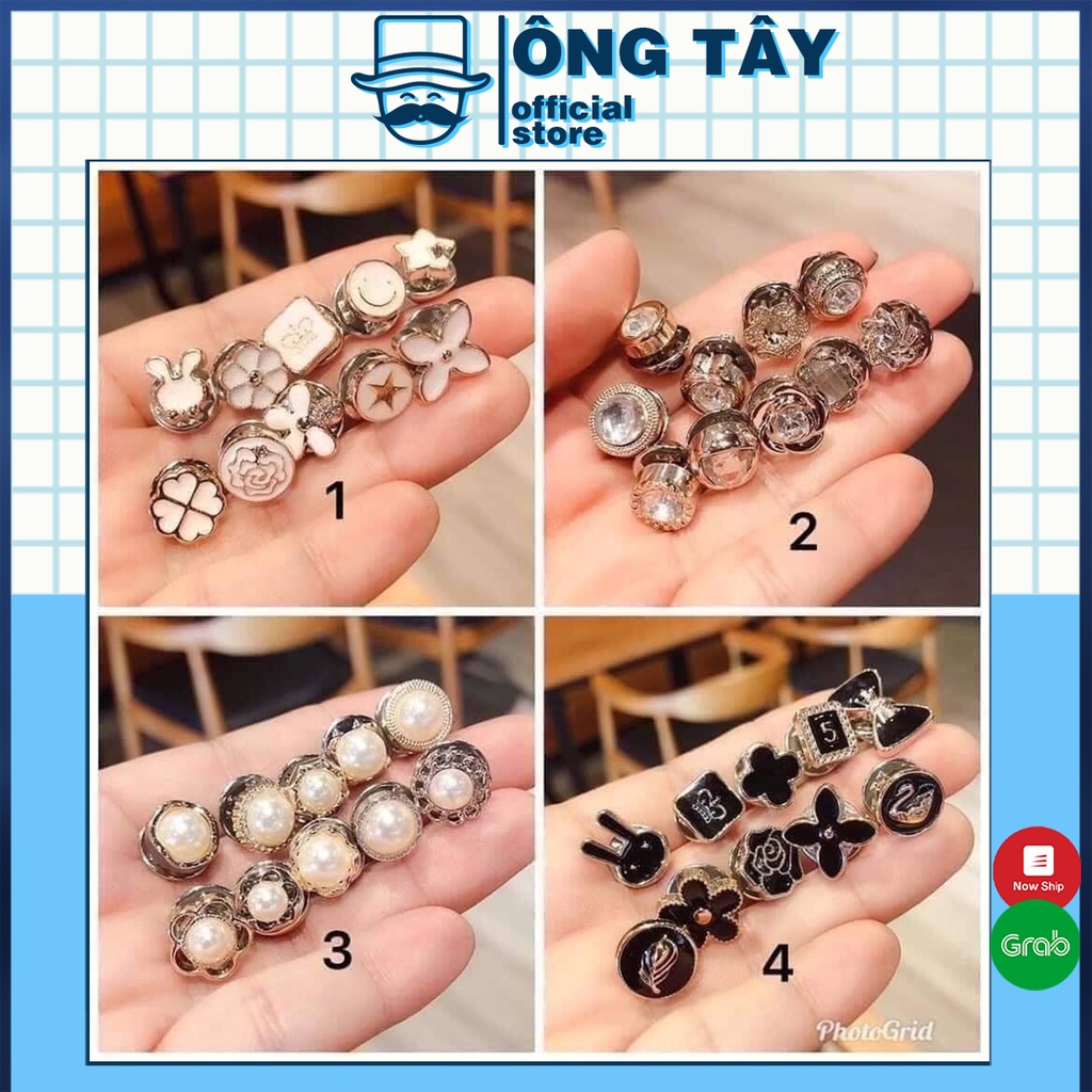 Set 10 cài áo mini