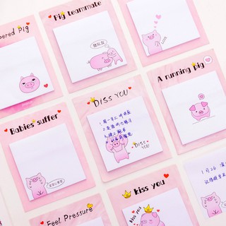 SG - Giấy note ghi chú hình thú dễ thương