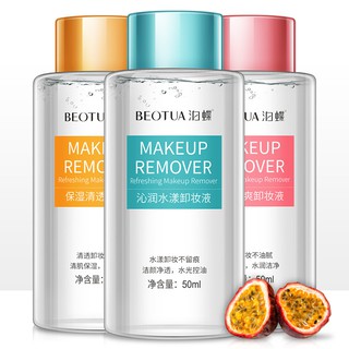 Nước Tẩy Trang Beotua Make Up Remove 50ml Chiết Xuất Chanh Dây, Nha Đam Làm Sạch Lớp Trang Điểm - Y383