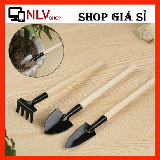 combo 3 cây cuốc xẻng mini (C154)