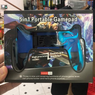 TAY CẦM GAME PAD 5IN1 CÓ QUẠT