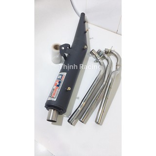Pô Uma đích chu inox kiểu Thái lan Wave A đời cũ, Wave nhỏ,Wave zx, Cub, Dream  âm thanh trầm ấm cực hay