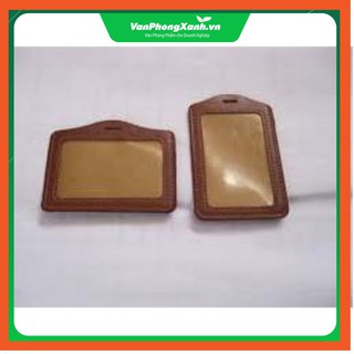 Thẻ da 1 mặt trong (ngang/dọc) 55x90