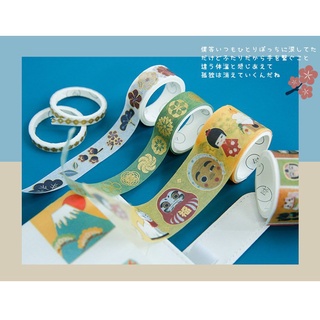 Set washi trang trí họa tiết Nhật Bản