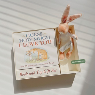 Bộ Guess how much I love you kèm thú bông
